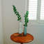 Ensemble de 2 vases en acier inoxydable