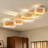 37.8'' W LED Dimmable Flush Mount Ceiling Light for Hallway