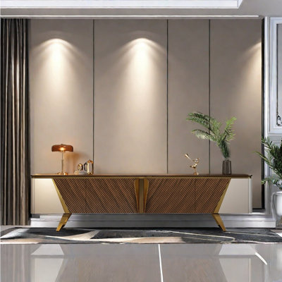 Modern light luxury style TV stand