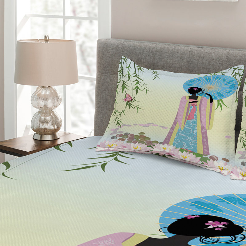 Eclectic Polyester Coverlet