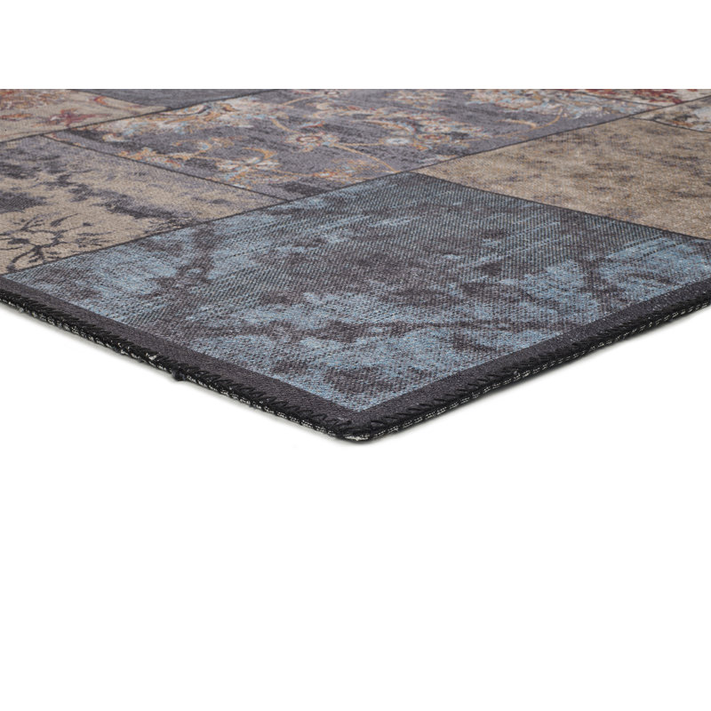 Beyanka Patchwork Area Rug, Rectangle 140 x 200cm