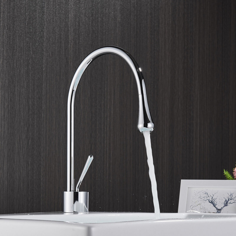 Robinet de salle de bain à un trou