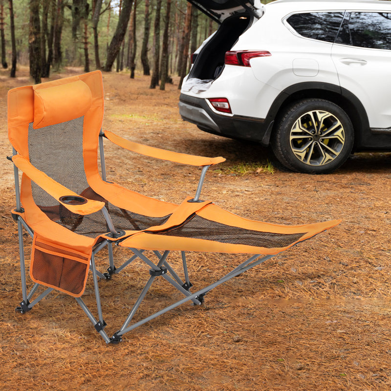 Fauteuil inclinable Priyanshi, Orange