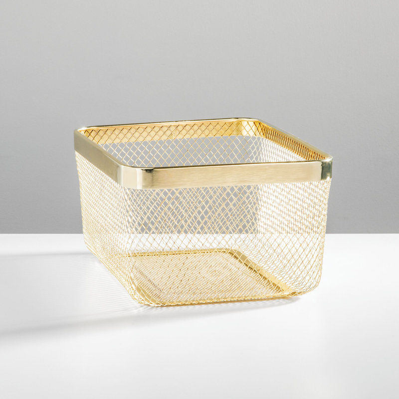 Panier Meshi 12 x 9 x 6, Laiton doux