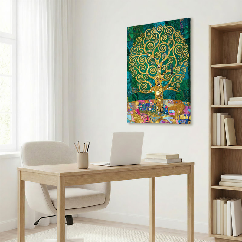 Ensemble de 1 tableau sur toile Arbre de Vie, 1624