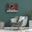 Art mural sur toile tendue - art mural «The Road Home» par Jerry pour décor de salon, de chambre à coucher ou de bureau - 35 x 47