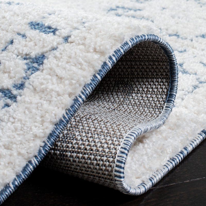 Tapis à poils longs Berlyn, Tapis de couloir 2 pi 2 po x 9 pi