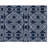 Geometric Polyester Anti-Fatigue Kitchen Mat