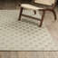 Tapis intérieur / extérieur ivoire / beige à motif de treillis moderne Tavraj-263550733