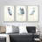 Heron Crane Bird Animals Nautical Decor - Large Framed Canvas Living Room Wall Art Work Set 3 Print-99077876-99077877