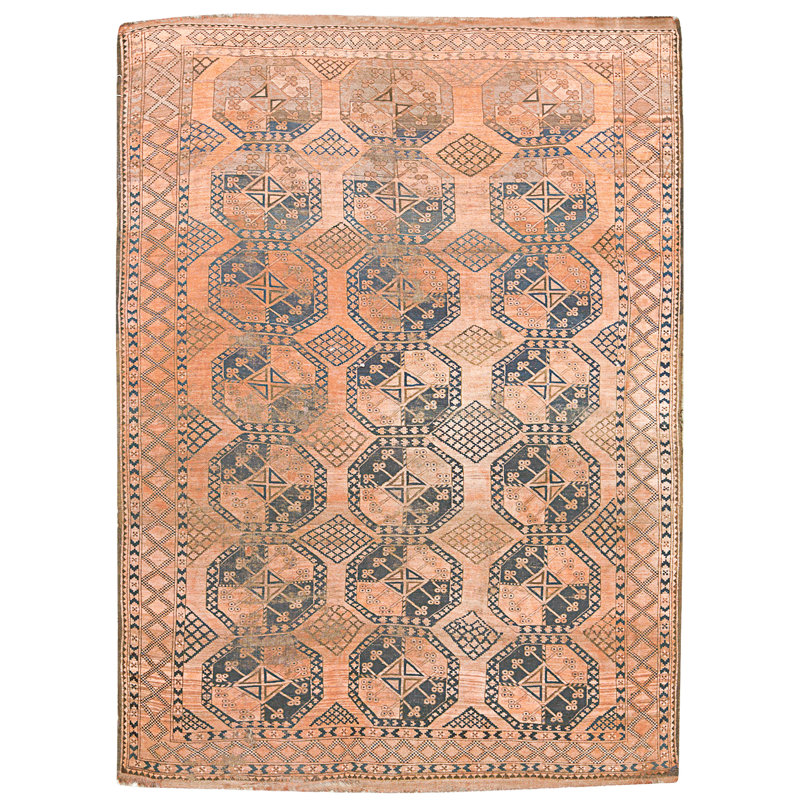 Tapis multicolore de haute qualité noué à la main