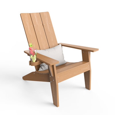 Chaises Adirondack en plastique toutes saisons pour l'extérieur