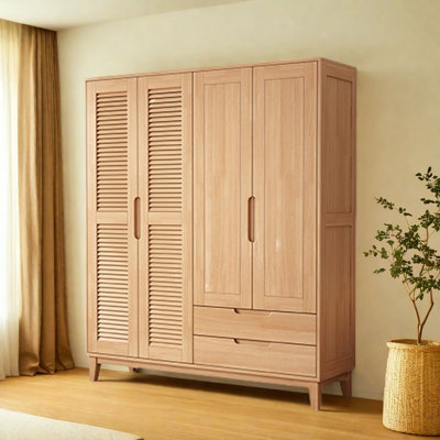 Simple Fashionable And Retro Wardrobe