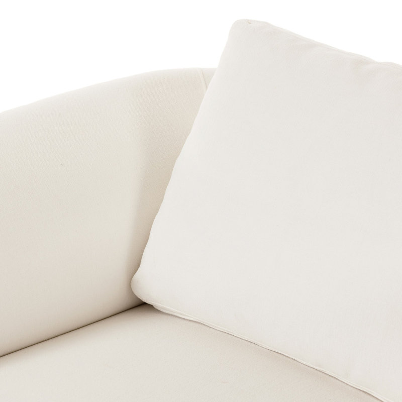 Paulette Swivel Chair-Crypton Nomad Marshmallow