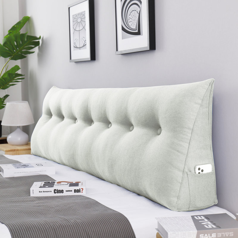 Cushion, 50cm H x 200cm W, Ivory