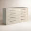 Commode 8 tiroirs Carley