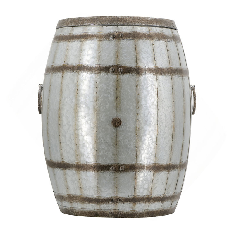 22.5X22.5X26" Drum Side Table