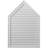Peaked Gable Vent Louver, Non-Functional