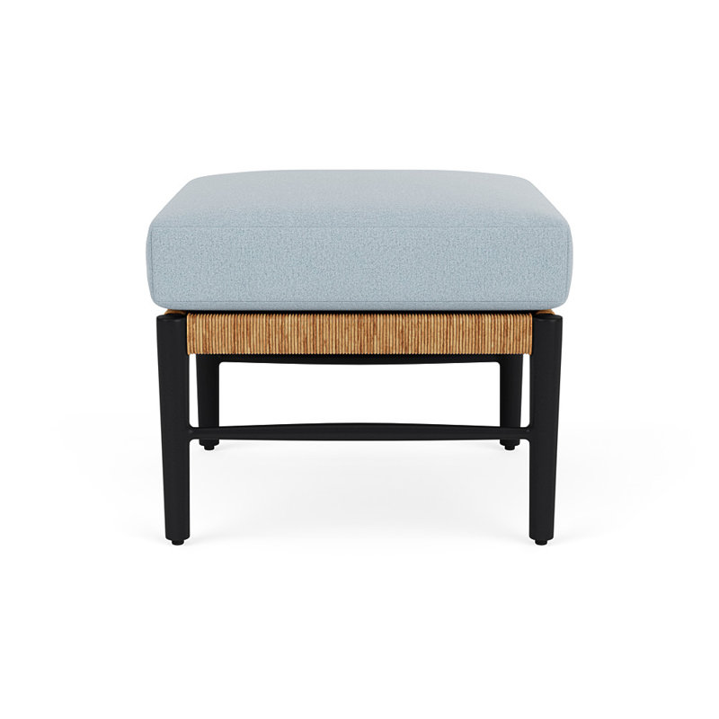 Galloway Outdoor Ottoman, Unearth Dew