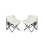 2 chaises de camping d'extérieur pliables / portatives, sac de transport-1387448216