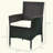 2 PCS Rattan Wicker Dining Chairs With Cushions And Anti-Slip Foot, Patio Stackable Chairs Set For Backyard, Garden, Lawn