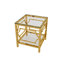 Table d'appoint 19,7 po Modern Gold-618122118