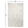 Tuscon Cowhide Chevron Area Rug in Cream