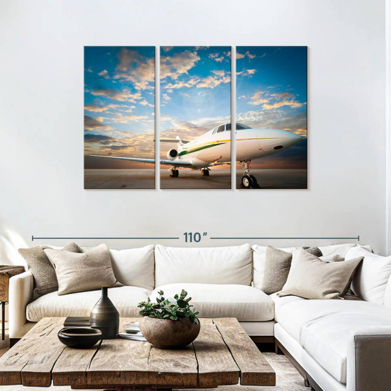 Mehar Dramatic Sky Jet, H 48 po x l 74 po