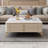 Light luxury square rock table-104505589