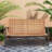 Hueramo Stainless Steel Outdoor Bench