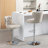Modern Upholstered Chrome Base Bar Stools-391137749