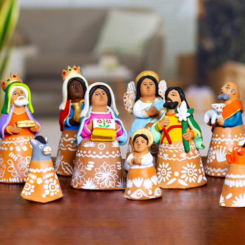 Crèche de Noël 11 pièces