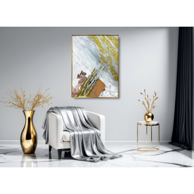 Celestial Shores - Single Picture Frame Print on Canvas
