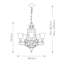 Pulaski 5 - Light Shaded Chandelier