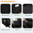3 In 1 Convertible Sleeper Sofa Bed With Reclining Backrest, Pillows And Side Pockets-587081247