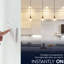 Ampoule DEL Luxrite A19 8 W = 60 W, blanc doux, intensité variable 800LM, ampoule DEL standard, E26, luminaire à boîtier fermé, calibre humide, ETL, paquet de 8