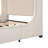 Size Storage Bed Velvet Upholstered Platform Bed With Wingback Headboard And A Big Drawer-542642015