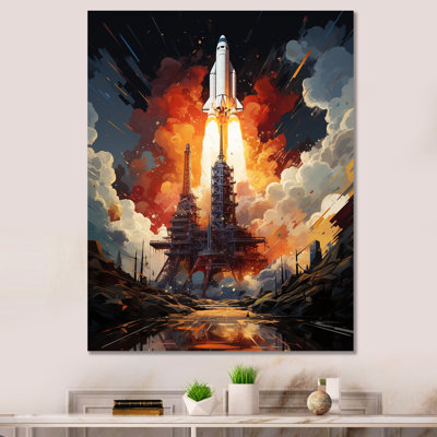 " Rocketship Cosmic Ascent I "