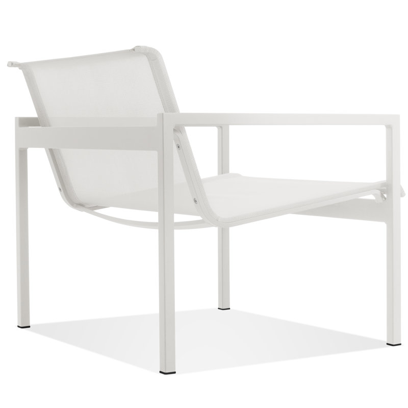 Skiff Outdoor Lounge Chair, White
