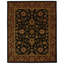 Tapis oriental en laine / coton / latex touffeté à la main Balthrop en noir / orange-19264745