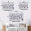 Ensemble de décoration murale mauve lilas Harmony IV - Lilas-107200825-107200831