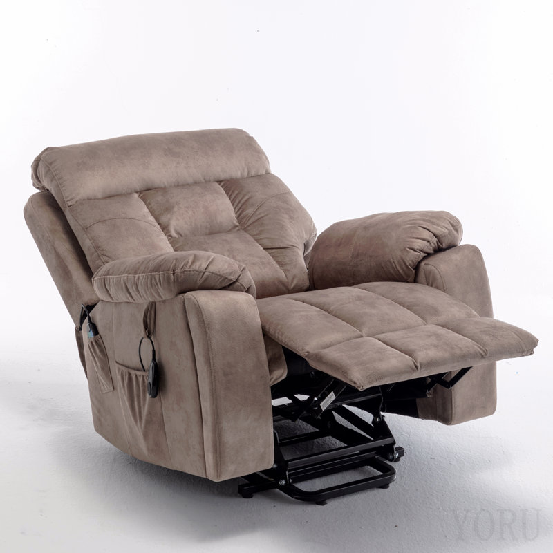 Méridienne à fauteuil relevable et fauteuil relax
