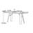Modern and upscale rectangular dining table-1302989418