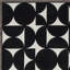 Tapis noir / blanc Bairo-86811377