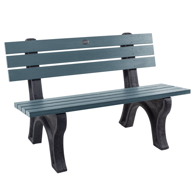 Swing Outdoor Bench, Nantucket Blue