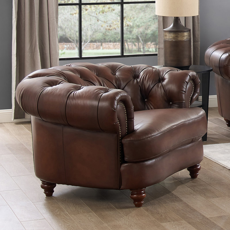 3 - Piece Leather Living Room Set