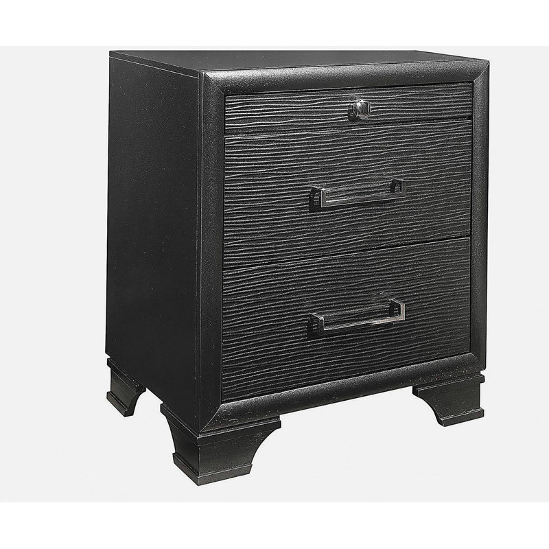 Table de chevet CIVIC GREY, Gris