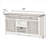 Islamorada - Entertainment Center - Dapple Grey and Blanc Finish