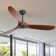 Imen 52" 3-Blades Standard Ceiling Fan with 6-Speed Remote Control