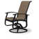 Chaise de patio pivotante Askar
